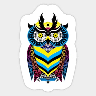 OwlArtII Sticker